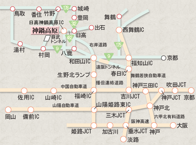 京阪神マップ